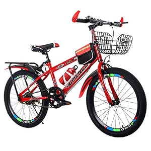 MQJ Carbon Steel Frame Kids Mountain Bike 20(22,24) inch MTB Bikes for Men Women, Adult,Above Ages 10,Outdoor Racing…