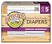 Earth's Best TenderCare Chlorine-Free Disposable Baby Diapers, Size 5 (27+ lbs), 26 Count (Pack of 4)