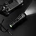 Airsspu Super Bright LED Tactical Flashlight, High Lumen Handheld Flashlight Zoomable Adjustable Focus 5 Modes Water Resistant Torch - Rechargeable 18650 Lithium Ion Battery & Charger