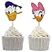 Betop House 24pcs Mickey Themed Birthday Party Baby Shower Decorating Cake and Cupcake Toppers
