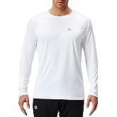 NAVISKIN Men's Rash Guard Shirts UPF 50+ Sun Protection Long Sleeve Shirts Quick Dry Lightweight
