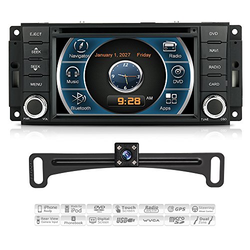 Aimtom 0717 Jeep Wrangler 0817 Dodge Grand Caravan Car Indash GPS