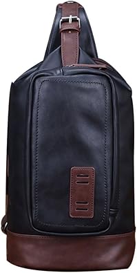 Amazon メッセンジャーバッグ メンズ ベネトン バッグ 防水軽量鞄ボディトートバッグ 肩掛けボディバッグ 大容量男性斜めがけ小型リュック本革紳士 メッセンジャーバッグ