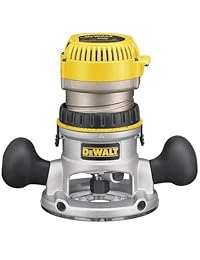 DEWALT DW618K 2-1 4 HP enrutador de base fija de velocidad variable electrónica con kit So Start