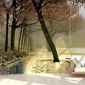 Wall Mural Forest Removable Wallpaper Wall Sticker for Bedroom Living Room - 66x96 inches