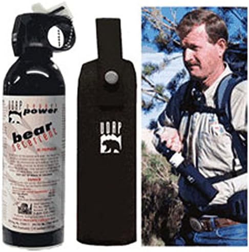 9.2oz.-260g Magnum Bear Spray W/ Chest Holster