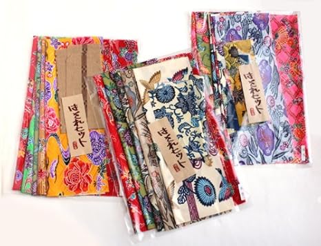 Amazon Co Jp 琉球きもの生地 はぎれセット 紅型 ホーム キッチン