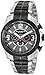Akribos XXIV Men's AK832TTB Multifunction Quartz Movement Watch with Gray and Black Dial and Stainless Steel Bracelet