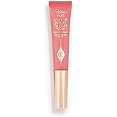 Charlotte Tilbury Pillow Talk Matte Liquid Blush Wand - Matte Blush for Cheeks with Cushion Applicator - Infused with Lumi-Blur Technology for a Light-Reflecting, Soft-Focus Effect