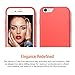 iPhone 6S Plus Case, Maxboost [Vibrance S] Slider Style Protective Case SOFT-Interior Cover for iPhone 6 Plus 2014 / 6S Plus 2015 - Italian Rose/Champagne Gold