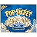 Pop Secret Microwave Popcorn, Sea Salt, 3 Count Boxes (Pack of 12)