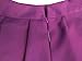 Face N Face Women's High Waisted A line Street Skirt Skater Pleated Full Midi Skirt X-Large Purple