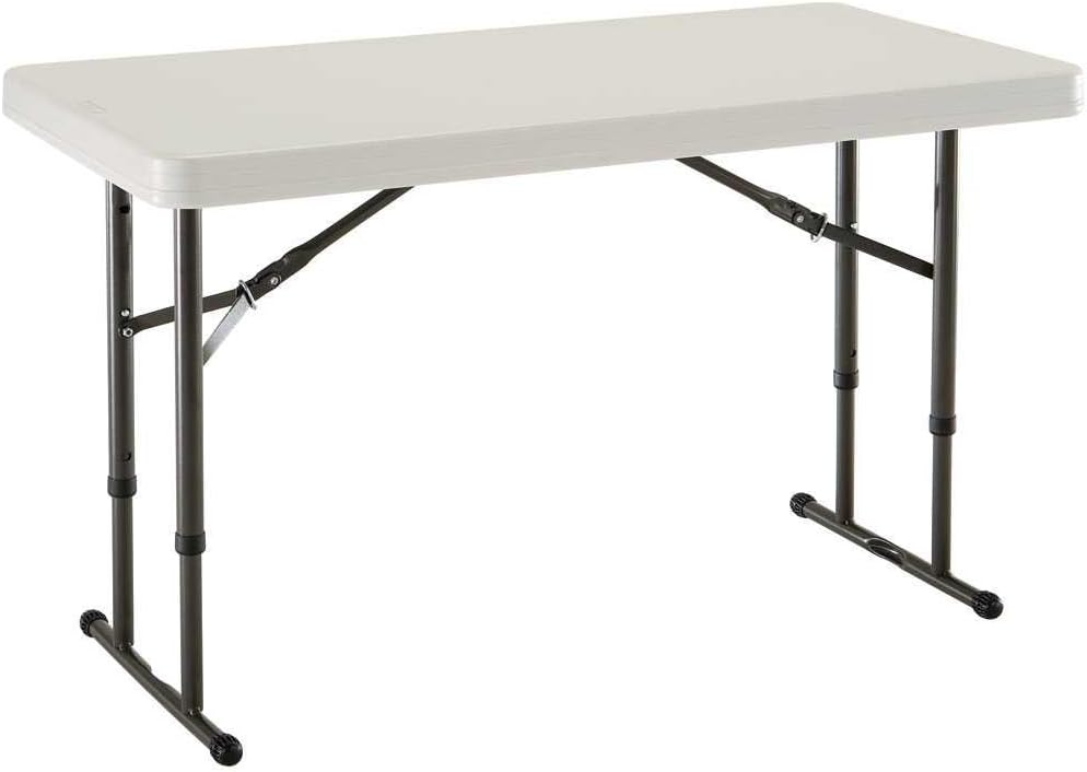 Best Lifetime Adjustable Height Folding Table 6 Ft