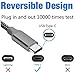 USB Cable Type C,10FT 2PACK,Extra Long Braided Charging Cord,FAST Charger For Samsung Galaxy S9 S8 Plus,Note 8,Google Pixel 2 XL,LG G7 V35 ThinQ,V30,Moto Z3 G6 X4,ZTE Blade Z Max X,OnePlus 6 5T 5,Sony