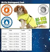 Ancol Muddy Paws All Weather Stormguard Coat Hi-Vis Small 30cm view 3