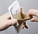 Sinjimoru Basic Cell Phone Wallet Stick on, Card Holder for Back of Phone Working as Adhesive Stretchy iPhone Wallet. Sinji Pouch Basic 2 White