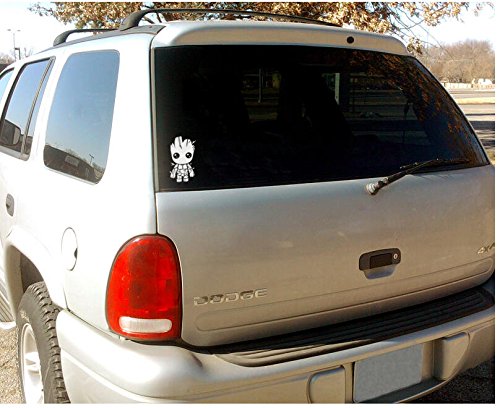 Baby Groot die cut vinyl decal sticker for laptops and Macbooks, iPads, iPhones and cell phones, car windows, Yeti and RTic tumbler cups and more! - Thumbnail 2