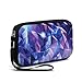 Unisex Portable Washable Travel All Smartphone Wristlets Bag Clutch Wallets, Change Purse,Pencil Bag,Cosmetic Bag Pouch Coin Purse Zipper Change Holder With Strap (Colorful Stereogram)