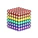 LiKee 5MM 216 Pieces Magnetic Sculpture Magnet Building Blocks Fidget Gadget Toys for Stress Relief, Office and Home Desk Decor, Cool Gadget for Adult,Man,Women (Colorful)