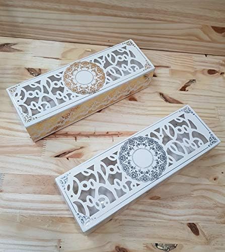 Ustensiles A Patisserie Boites De Transport Pour Gateaux En Carton Dounia Mariage Boite A Gateau Blanc Dore 25 Pieces Napravi Rs