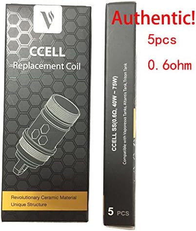ĆCELL 0.6 oĦm Ćoils For Vàporesso Targeŧ Pro AspĬre Atlanŧis and Triŧon ŧank
