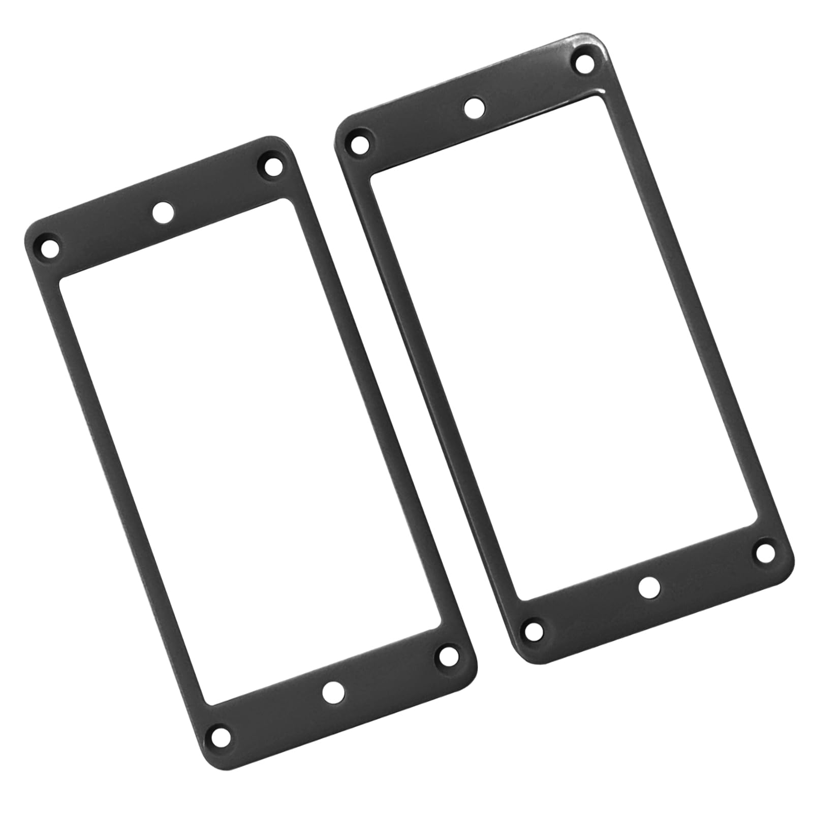 Musiin Pickup Frame Compatible with GIBSON-LP Guitar Replacement Part Pickup Cover Frame, Plastic Accessories (Black)