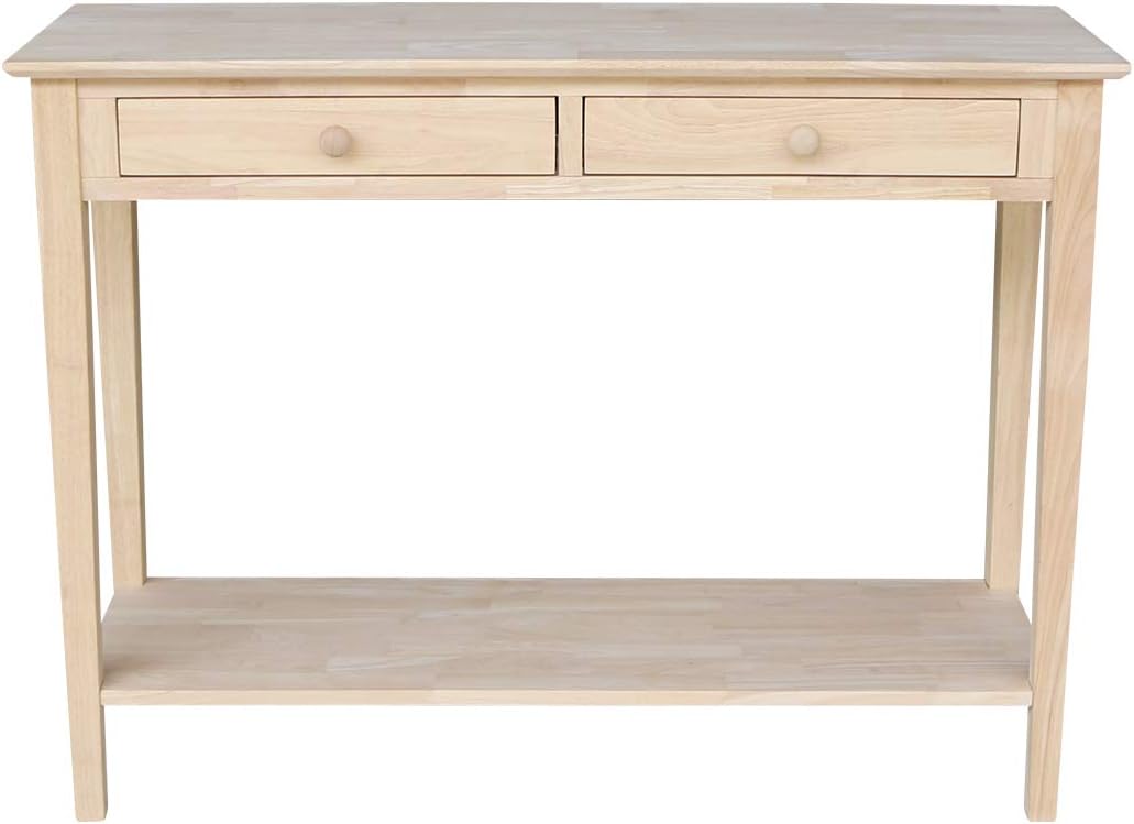 Best international concepts console table – brown