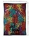 Psychedelic Celestial Elephant Tree Tapestry ,Good Luck Tie Dye Elephant Tapestry , Hippie Gypsy Wall Hanging , Tree of Life Tapestry , New Age Dorm Tapestry, 54x86 inches approx