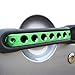 ICARS Green Door Handle Inserts Front Rear Aluminum Grab Handle Cover Trim for 2007-2017 Jeep Wrangler JK & Unlimited Accessories 4 Door-5 Pcs