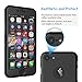 Tekcoo for iPhone 7 Case, [T360 HY] Ultra Thin Full Body Coverage Protection Scratch Proof Hard Slim Hybrid Cover Shell with Tempered Glass Screen Protector Skin for Apple iPhone 7 4.7 Inch [Black]
