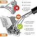 Heatsistance Bristle-Free Grill Brush Cleaner for BBQ Grill - Long Lasting 18