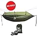Fox Run Hammock with Mosquito Net - Sleep Bug Free - Includes Two 10 ft. Hanging Straps – Great for Camping, Hiking, Backpacking, Backyard, Indoor, Beach Outfitters - (Olive Green)