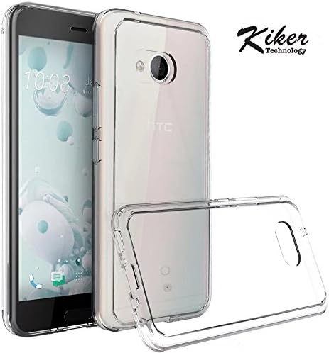 KikerTech Premium Extra Protection Silicon Cell Phone Case, Clear Protection, Extra Enforced Corners, for Apple iPhone X, Samsung S8, HTC U11, LG LV3, Google Pixel 2, Google XL 2 (One Plus5T)