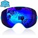 ZIONOR XMINI Kids Ski Snowboard Snow Goggles Detachable Lens UV Protection Anti-fog for Child Boys Girls Youth