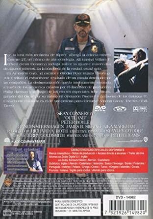 Atmosfera Cero [DVD]: Amazon.es: Sean Connery, Peter Boyle ...