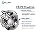 ECCPP Wheel Hub and Bearing Assembly Front 515024 fit 1995-2000 Chevy Cadillac GMC 4WD Replacement for 6 lugs wheel hub with ABS 3 Bolt Flange