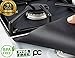 Gas Range Protector (4 Pieces) - Heavy Duty, Double Thickness, Reusable, Non-Stick Gas Range Protectors | Safest On The Market, 100% Certified BPA & PFOA Free (10.6” x 10.6”) – NEW & IMPROVED 2017