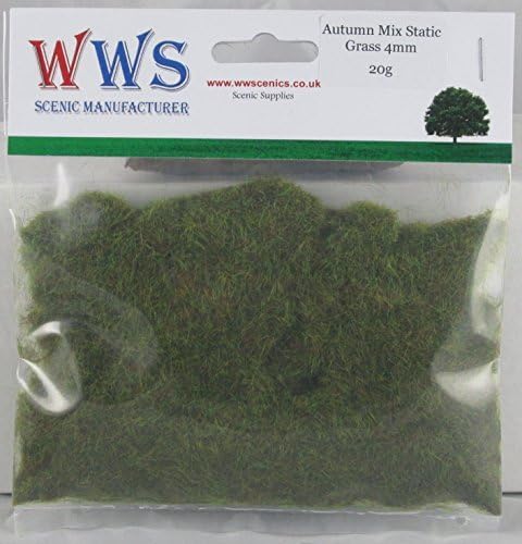 War World Scenics 4mm Autumn Static Grass 20g – Railway Modelling Wargaming Terrain Model Diorama