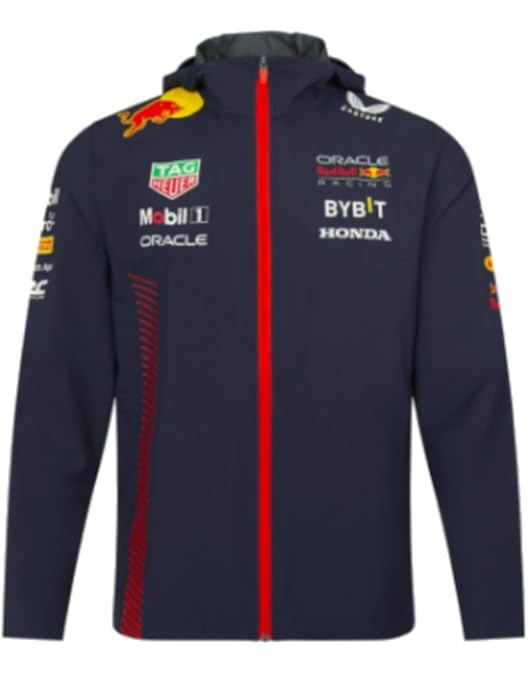 Amazon.com: Castore Red Bull Racing F1 2024 Team Rain Jacket