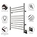 HEATGENE Towel Warmer Wall-Mounted Hardwired Heated Towel Rack Hot Towel Bar Brushed