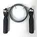 RX Jump Rope - Black Ops Handles with Trans Black Cable in Buff 3.4 or Ultra 1.8 (8'0