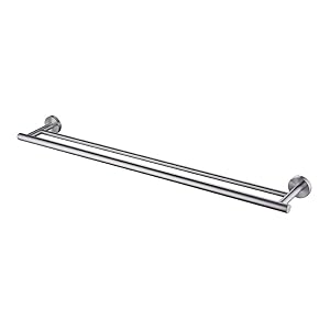 KES Double Towel Bar SUS 304 Stainless Steel Bathroom Towel Rack 30 Inch Bath Towel Holder RUSTPROOF Wall Mount Brushed Finish, A2001S75-2