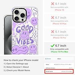MOSNOVO Compatible with iPhone 15 Pro Max