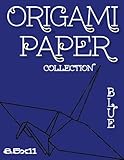 Origami Paper: Origami Designs BLUE 8.5