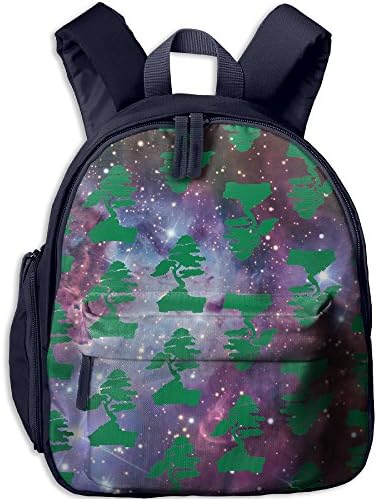Cute Bonsai Tree Oxford Bookbags School Backpack Classic Schoolbag For Children Kids