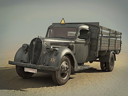 135 German Cargo Truck Ford G917T 1939 Ic35413 (Japan Import)