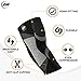 Echo Elbow Compression Sleeve Arm Brace Pair, Support for Tendonitis, Golfers and Tennis Elbow, Joint Pain Relief, Workout Protection by Alpha Lifting Gear