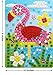 FYZ Brothers EVA Mosaic Sticker Children's DIY Educational Toys EVA Hand-Made Sticker (Butterfly,Elephant,Tyrannosaurus,Elephant,Fish,Crane,Platypus)