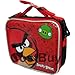 ANGRY BIRDS New LunchBox Lunch Bag RED, Licensed