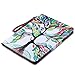 ULAK iPad Air Case, Multi-Angle Rotating Stand Protective Case Cover for Apple iPad Air (2013 Release) with Automatic Wake/Sleep Function (Tree Pattern)